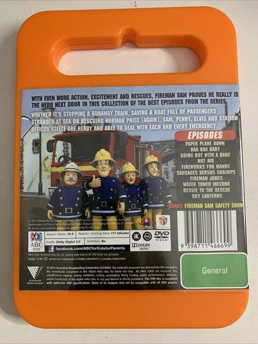 Fireman Sam: The Best of Collection (DVD, 2014) Animation Region 4