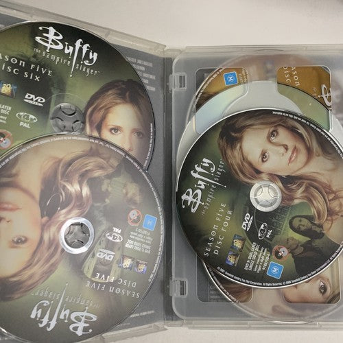 Buffy the Vampire Slayer : The Complete Season 5 (DVD, 2001, 6-Disc) Region 4