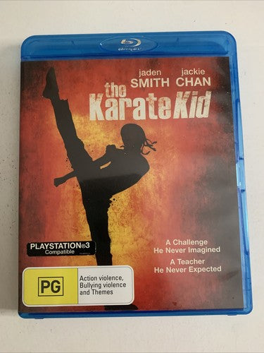 The Karate Kid (Blu-ray, 2010) Jackie Chan, Jaden Smith All Regions