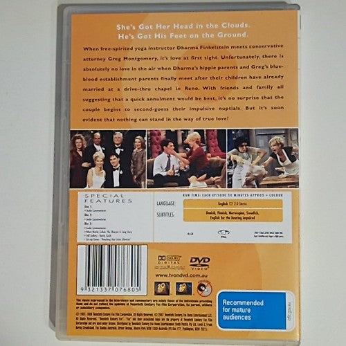 Dharma & Greg : Season 1 (DVD, 1997, 3-Disc) Region 4