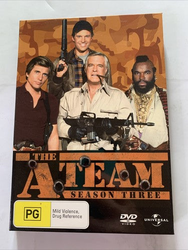A-Team : Season 3 (DVD, 1985, 6-Disc) Region 4