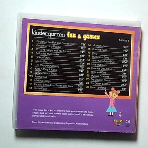ABC For Kids – Kindergarten Fun & Games (CD, 2012)