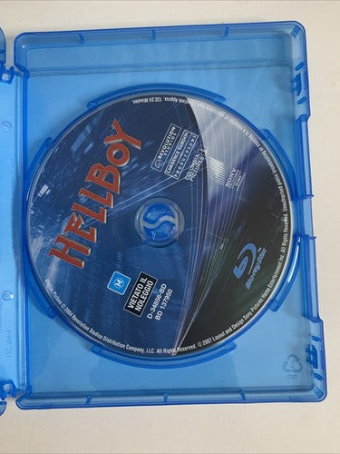 Hellboy (Director's Cut, Blu-ray, 2004) Ron Perlman, John Hurt  All Regions