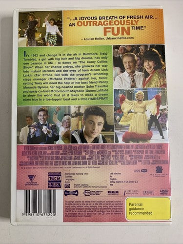 Hairspray (DVD, 2007) Christopher Walken, Michelle Pfeiffer, John Travolta