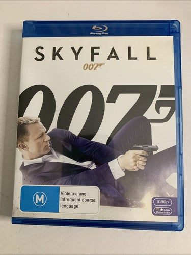 Skyfall (Blu-ray, 2012) Daniel Craig, Javier Bardem, Ralph Fiennes Region B
