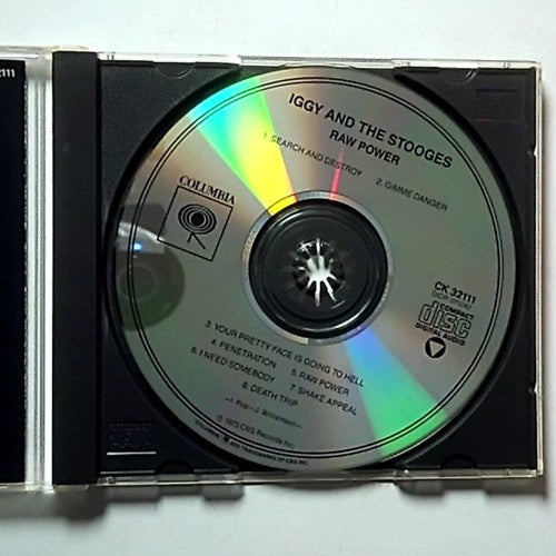 The Stooges – Raw Power (CD, 1988) US CK 32111