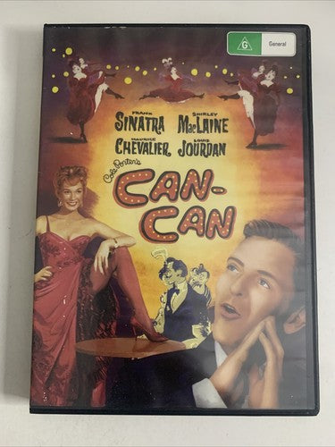 Can Can (DVD, 1960) Frank Sinatra, Shirley Maclaine All Regions