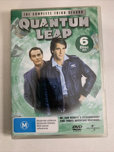 Quantum Leap : Season 3 (DVD, 1991, 6-Disc) Region 4 &2