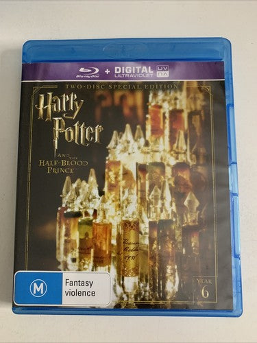 Harry Potter and the Half-Blood Prince (Blu-ray, 2009, 2-Disc) Region B