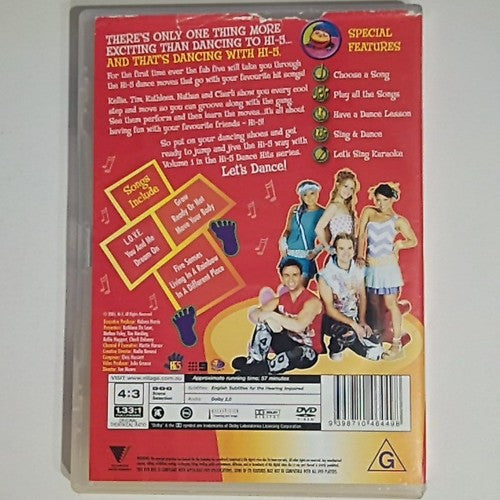 Hi-5 Dance Hits Volume 1 (DVD, 2005) Region 4