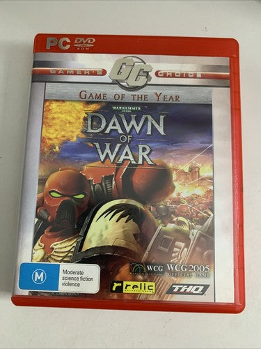 Warhammer 40000: Dawn Of War PC DVD Windows RTS Strategy Game