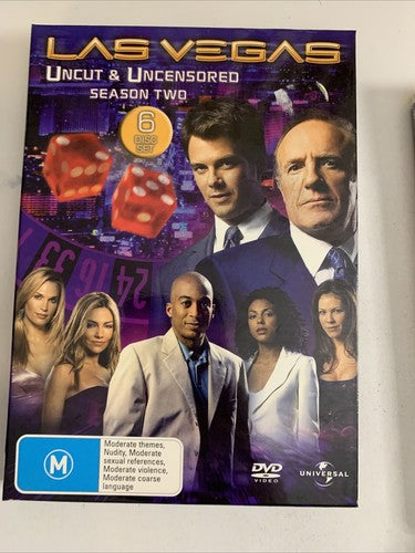 Las Vegas : Season 2 (DVD, 2004, 6-Disc) Region 4