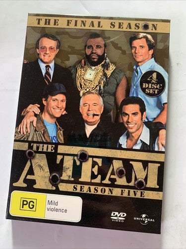 A-Team : Season 5 (DVD, 1985, 4-Disc) Region 4 &2