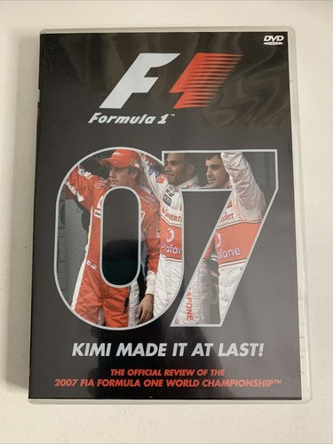 Formula One 2007: Official Season Review (DVD, 2007) Region 4
