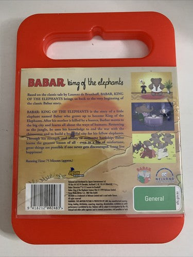 Babar: King of the Elephants (DVD, 2007) Animation Region 4