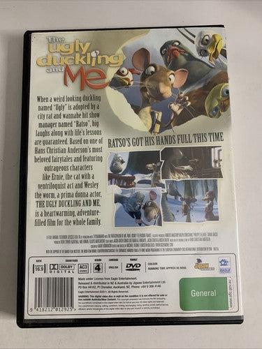 The Ugly Duckling and Me (DVD, 2007) Animation Region 4
