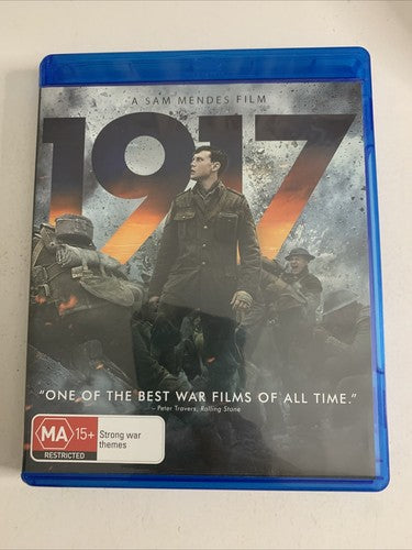 1917 (Blu-ray, 2019) George Mackay, Dean-Charles Chapman, Colin Firth All Region