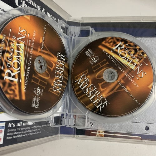 The Books of Romans: An Expositional Commentary (DVD, 8-Disc) Dr Chuck Missler