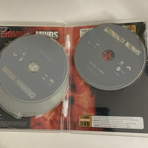 Criminal Minds : Season 3 (DVD, 2005, 5-Disc) Region 4