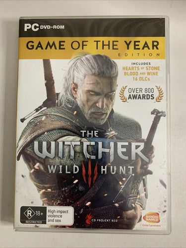 The Witcher 3 Wild Hunt III Game of The Year Edition PC Windows Game
