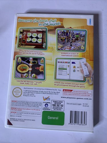 Cooking Party Nintendo Wii PAL 2009 Game Complete