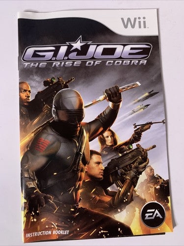 G.I Joe: The Rise Of Cobra 2009 Nintendo Wii PAL Game Complete