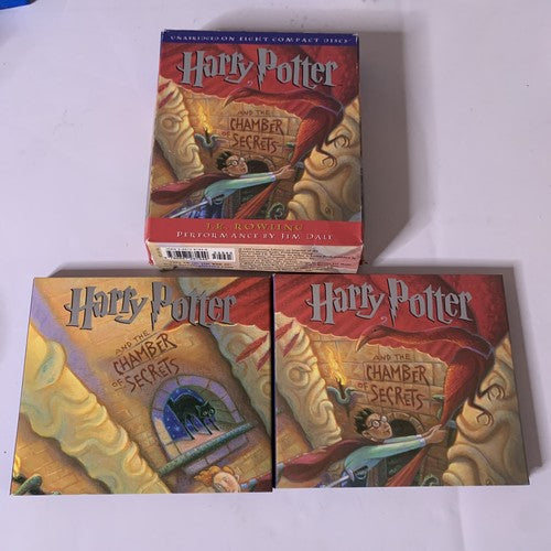 Harry Potter and the Chamber of Secrets Audiobook (1999, CD, 8-Discs)