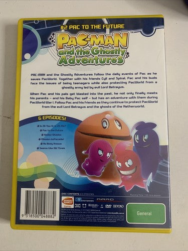 PAC-MAN and the Ghostly Adventures: Pac to the Future (DVD, 2013) Region 4 NEW