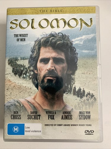 The Bible Collection : Solomon / Jacob / Jeremiah (DVD, 3-Discs) Region 4