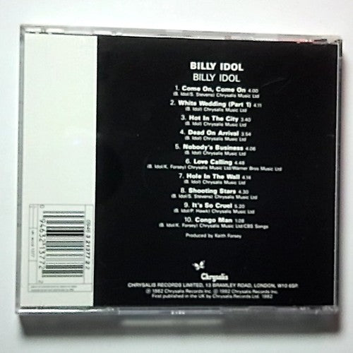 Billy Idol – Billy Idol (CD) Australia 0946 3 21377 2 2