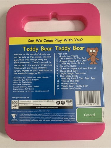 The Adventures Of Gracie Lou: Teddy Bear Teddy Bear (DVD) ABC Animation Region 4