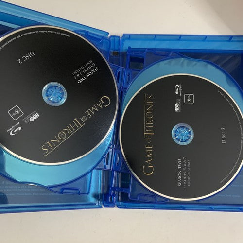 Game of Thrones : Season 2 (Blu-ray, 2012, 5-Disc) Region B