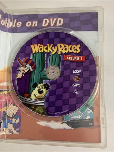Wacky Races: Volume 1 (DVD) Animation Region 4