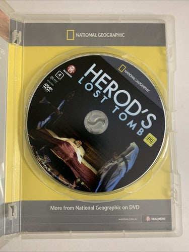 Herod's Lost Tomb (DVD, 2008) National Geographic Documentary Region 4