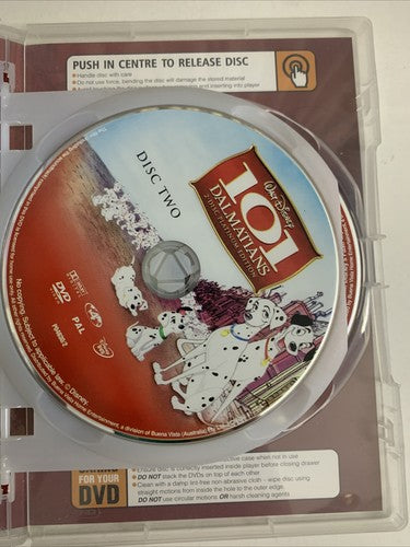 101 Dalmatians (DVD, 1961) Walt Disney Animated Film Region 4