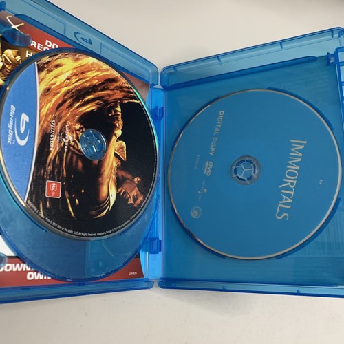 Immortals 3D (Blu-ray 3D + 2D, 2011) Henry Cavill, Mickey Rourke Region B