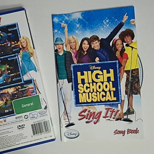 High School Musical: Sing It! (PS2, 2007) PAL Karaoke Game