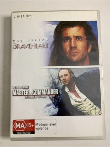 Braveheart / Master And Commander: The Far Side Of The World (DVD, 2-Discs)
