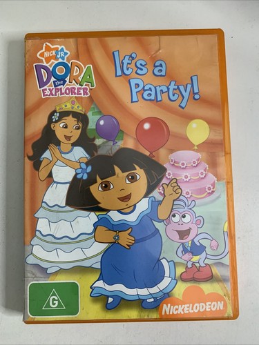 Dora the Explorer: It's a Party (DVD, 2000) Nickelodeon Region 4