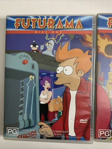 Futurama : Season 1 Boxset (DVD, 1999, 3-Disc) Region 4