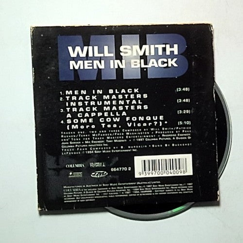 Will Smith – Men In Black (CD, 1997) Australia 664770 2
