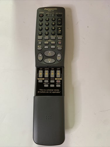 Genuine Panasonic VCR TV Remote Control UR57CV680-4