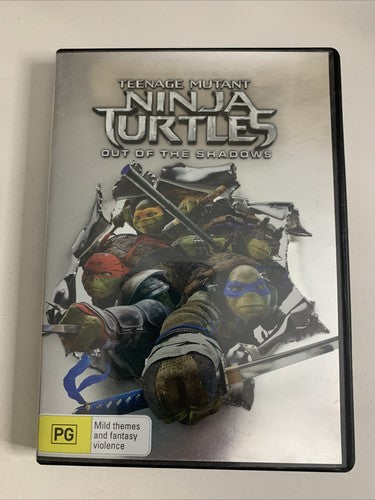Teenage Mutant Ninja Turtles: Out of the Shadows (DVD, 2016) Region 4