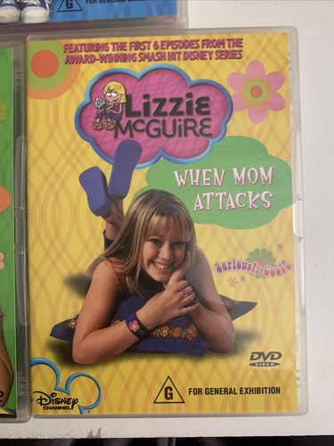 Lizzie McGuire : Season 1 Boxset (DVD, 2002, 4-Disc) Hilary Duff Region 4