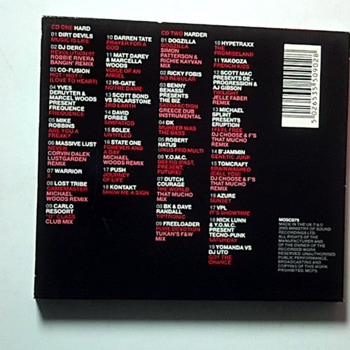 Judge Jules – Trance Nation Harder (CD, 2003, 2-Disc) UK MOSCD75