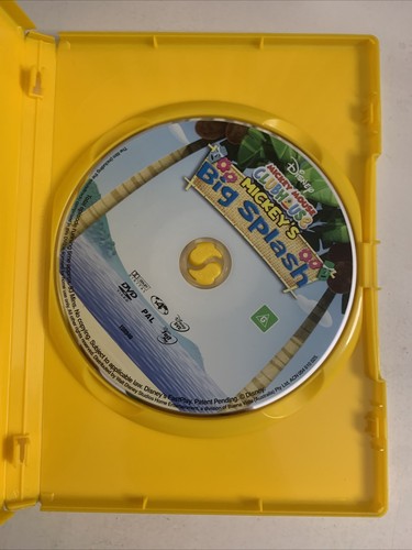 Disney Mickey Mouse Clubhouse: Mickey's Big Splash (DVD, 2006) Region 4