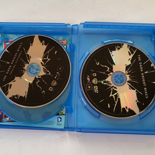 The Dark Knight Rises (Blu-ray + DVD, 2011, 3-Disc) Region B &4