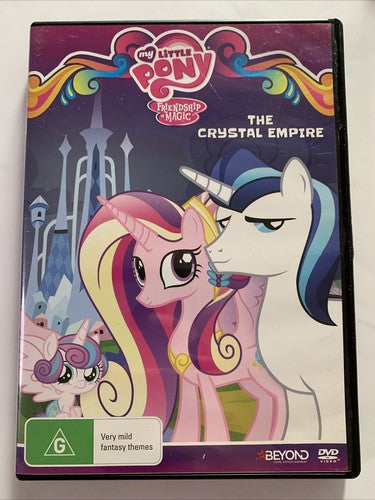 My Little Pony Friendship Is Magic: The Crystal Empire (DVD, 2015) Region 4
