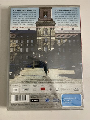 Borgen : Season 3 (DVD, 2013, 3-Disc) Region 4 NEW
