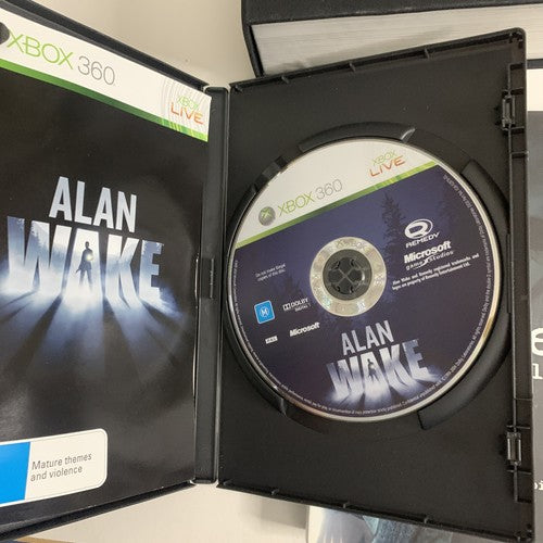 Alan Wake Limited Collectors Edition XBOX 360 PAL with Book, Soundtrack, Game